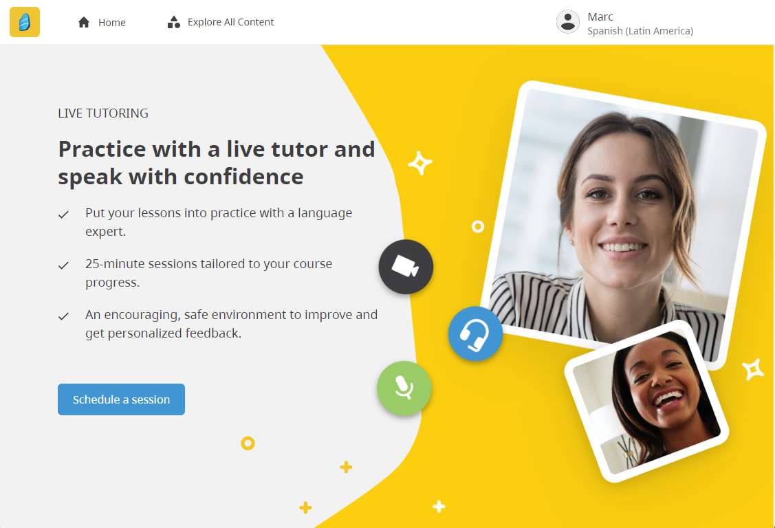 Rosetta Stone screenshot