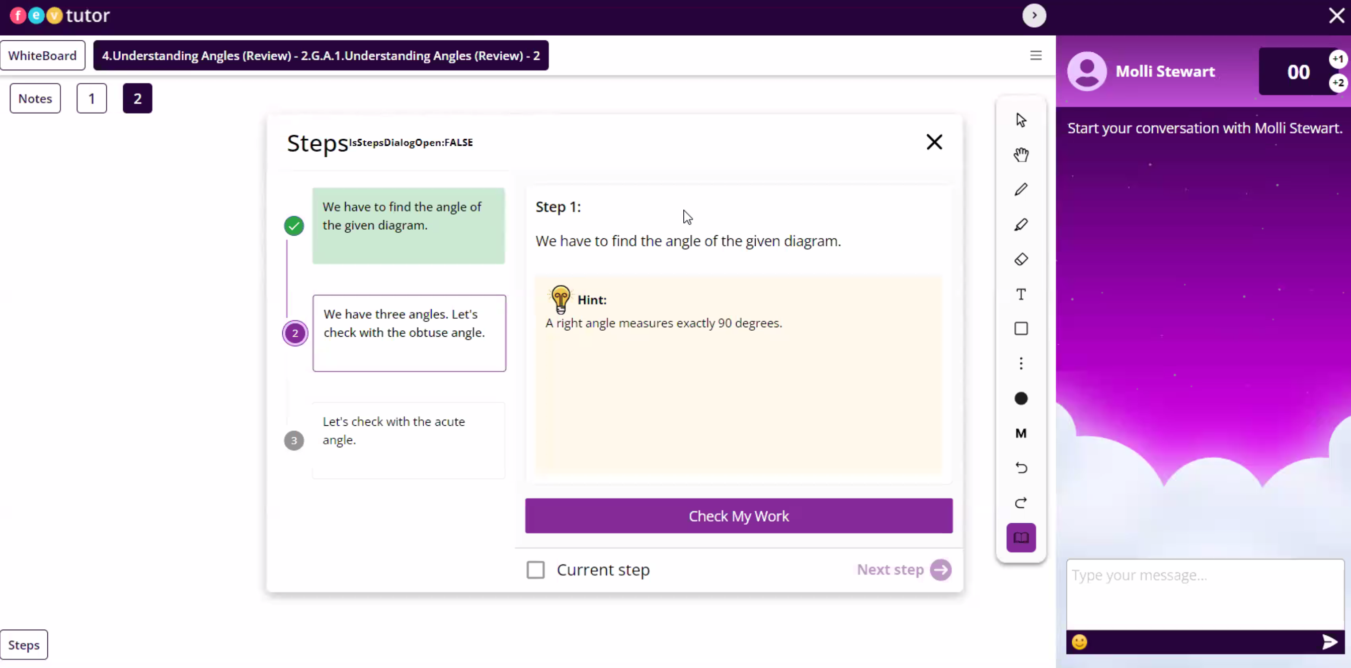 FEV Tutor screenshot