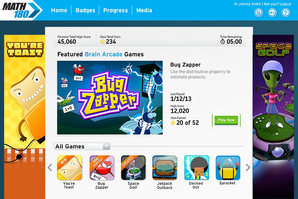 Scholastic screenshot